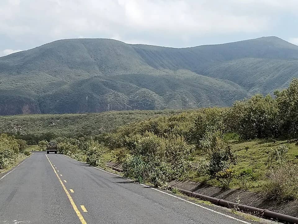 The open cycling trails and rock towers of Hell's Gate National Park